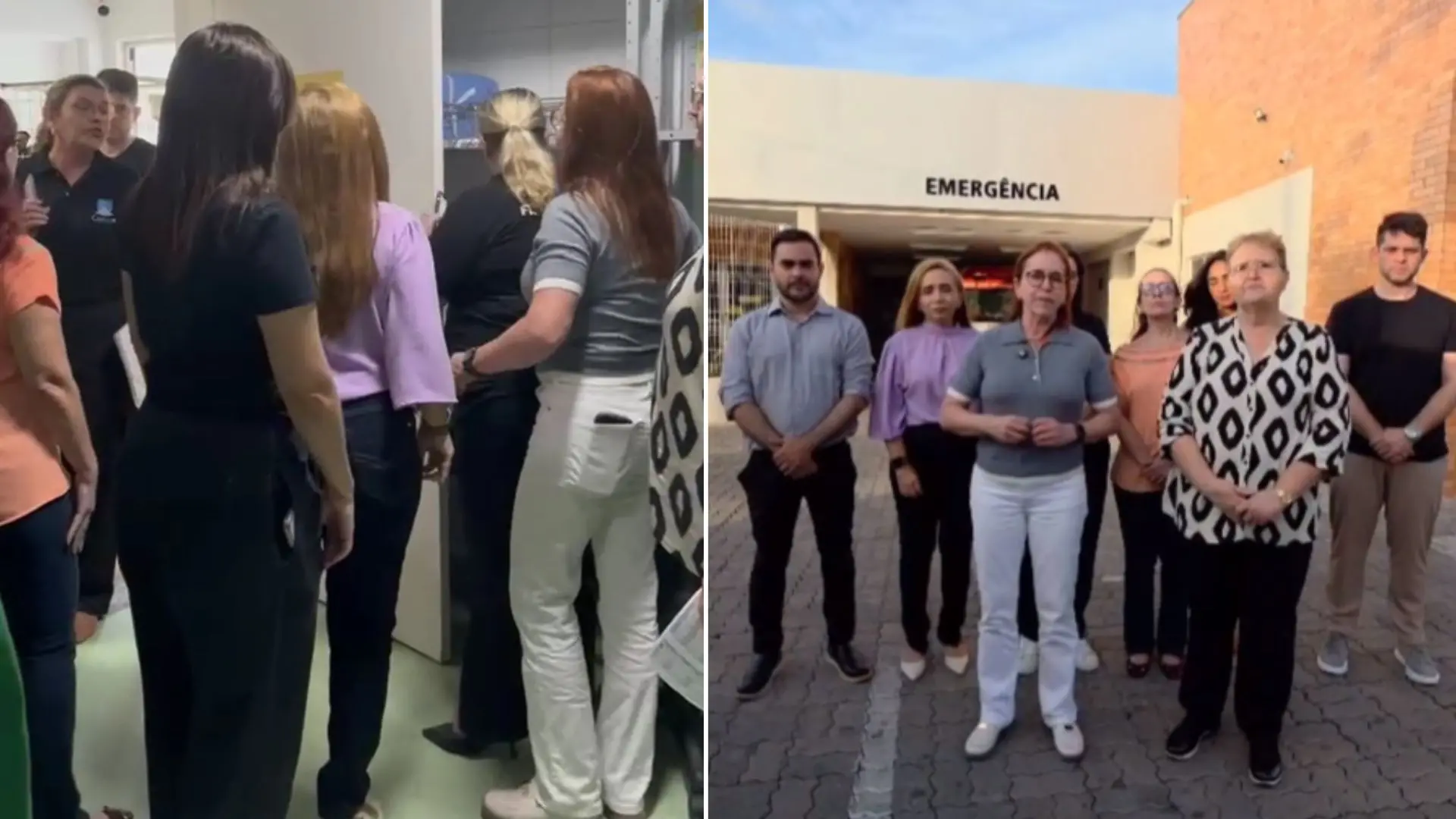 Imagem da notícia Interdição no Frotinha da Messejana gera embate entre secretária e enfermeira do Coren; veja vídeo
