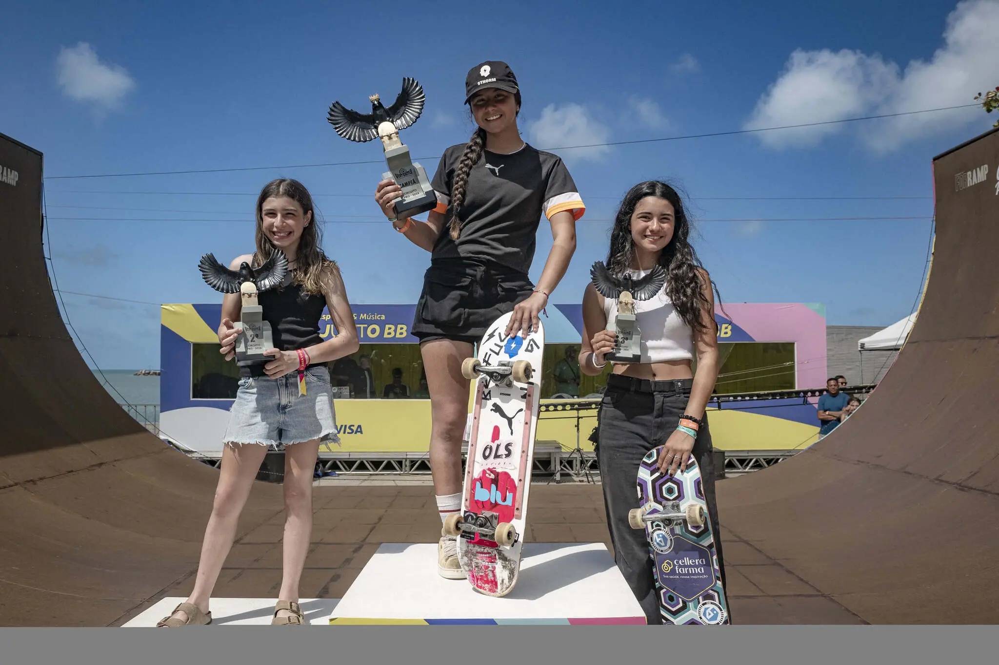Imagem da notícia Marina Lima e Pietro Nunes são campeões do Circuito Vert Battle 2025