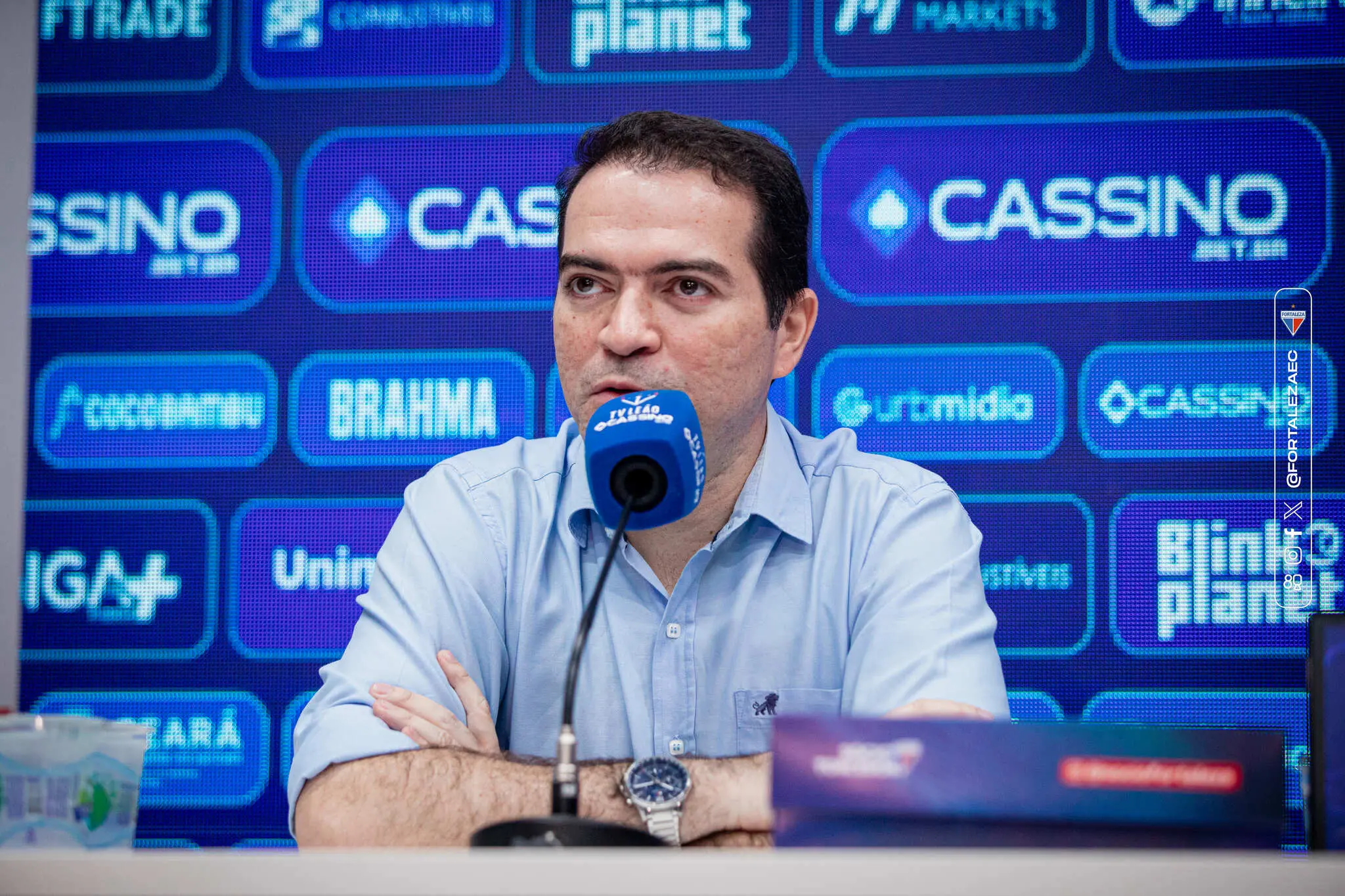 Imagem da notícia: Marcelo Paz revela ter emprestado dinheiro ao Fortaleza e desabafa: 'esse é o mercenário?'