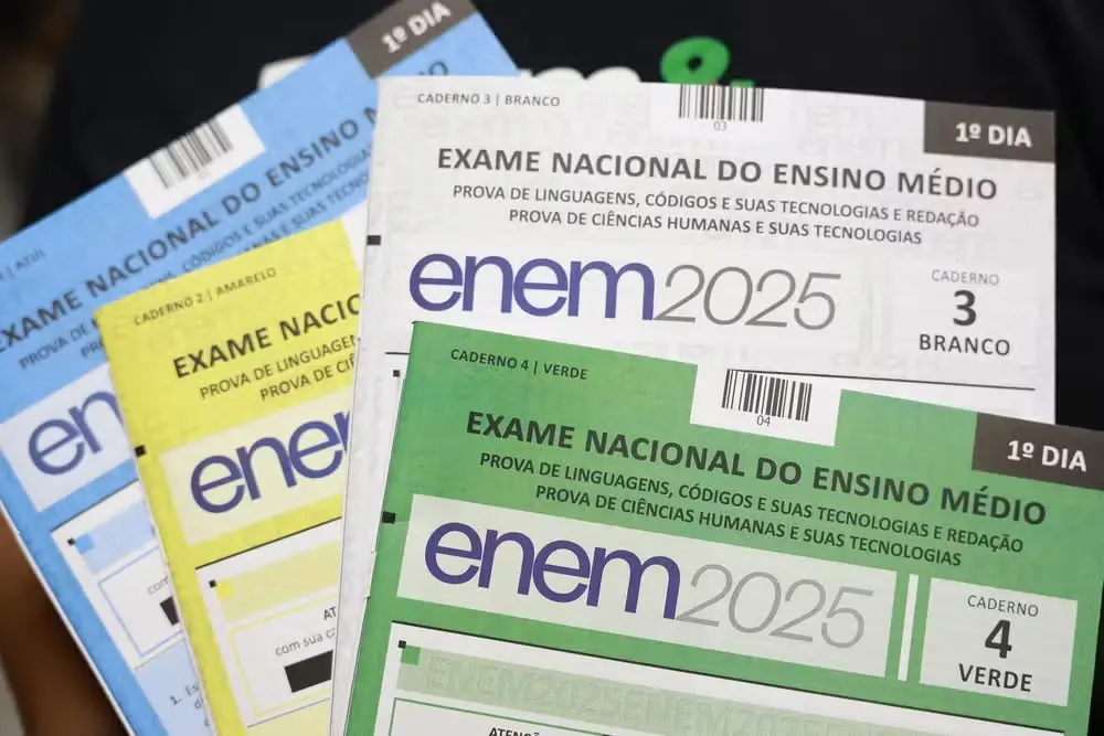 Imagem da notícia Enem 2025: estudante cego recebe prova errada e Inep nega reaplicação