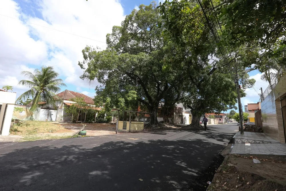 Vista lateral da Casa dos Benjamins, uma das moradas mais emblemáticas de Rachel de Queiroz