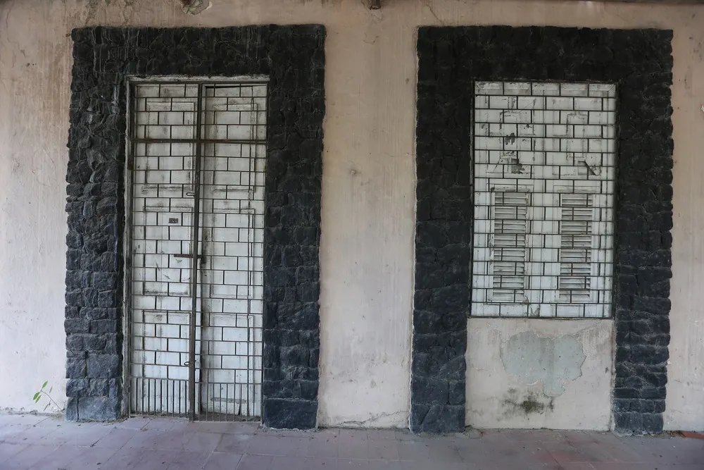 Detalhes da arquitetura do imóvel em Fortaleza