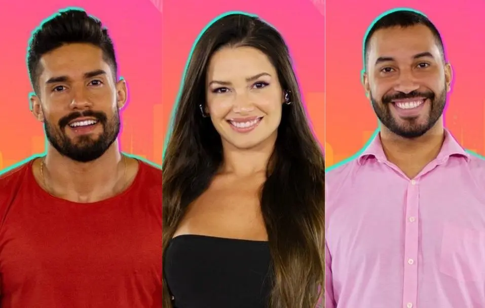 Imagem da notícia: BBB 21: Arcrebiano, Gilberto e Juliette estão no segundo paredão