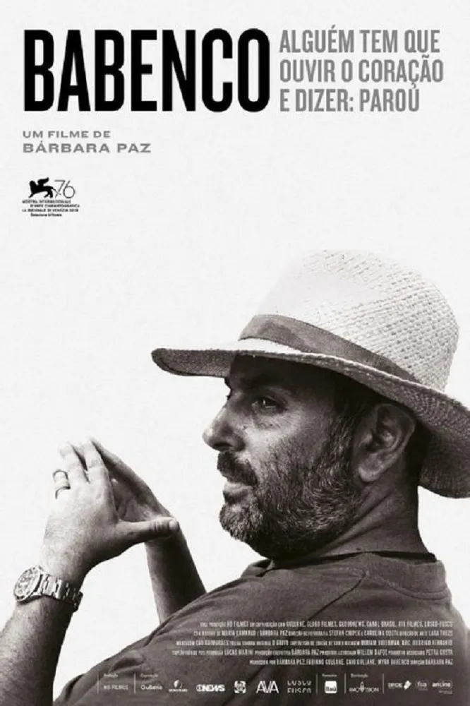 Cartaz do documentário sobre o cineasta argentino naturalizado no Brasil, Héctor Babenco