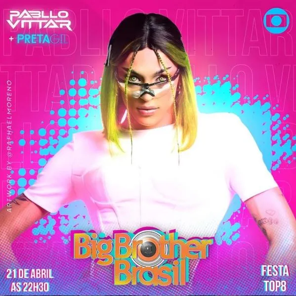 Pabllo Vittar é uma das atrações da festa