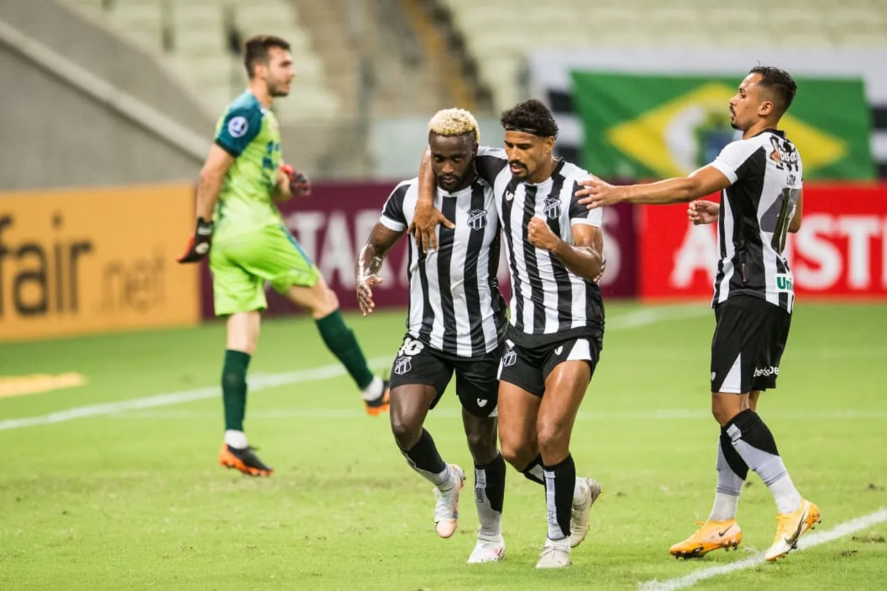 Ceará tem cinco pontos conquistados na Copa Sul-Americana e lidera o Grupo C