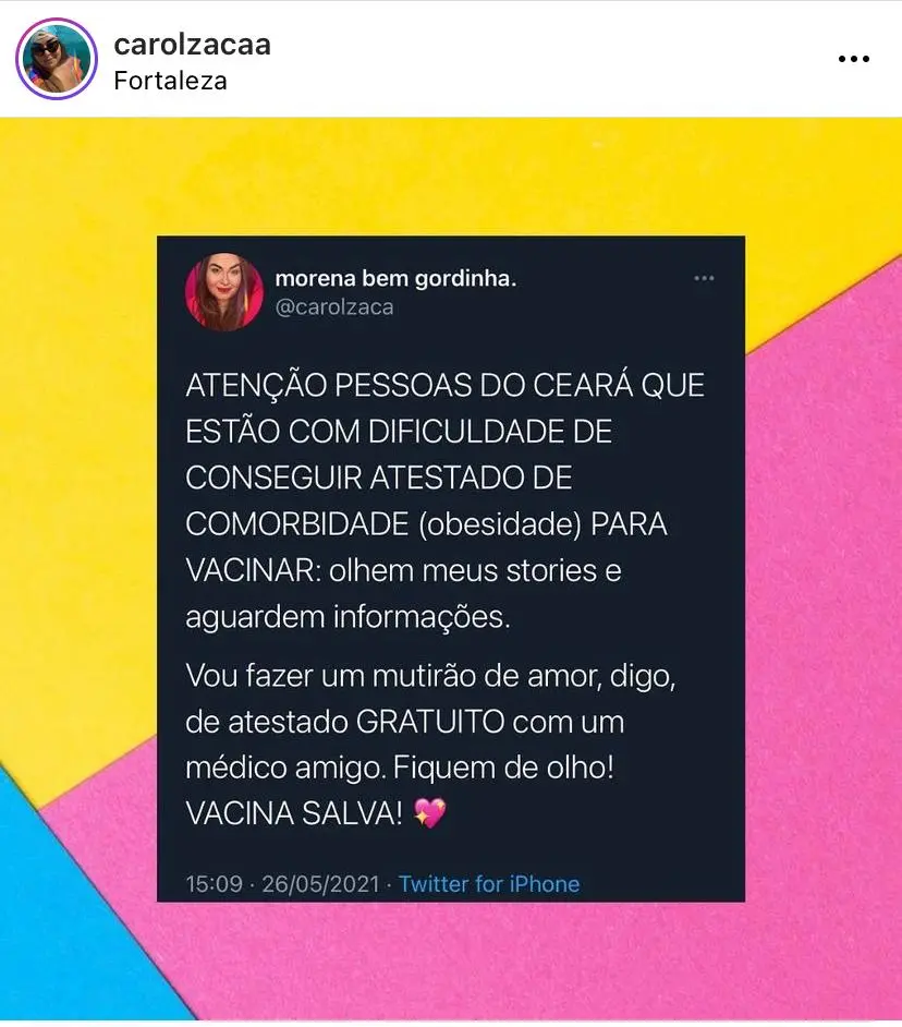 mutirão obesidade