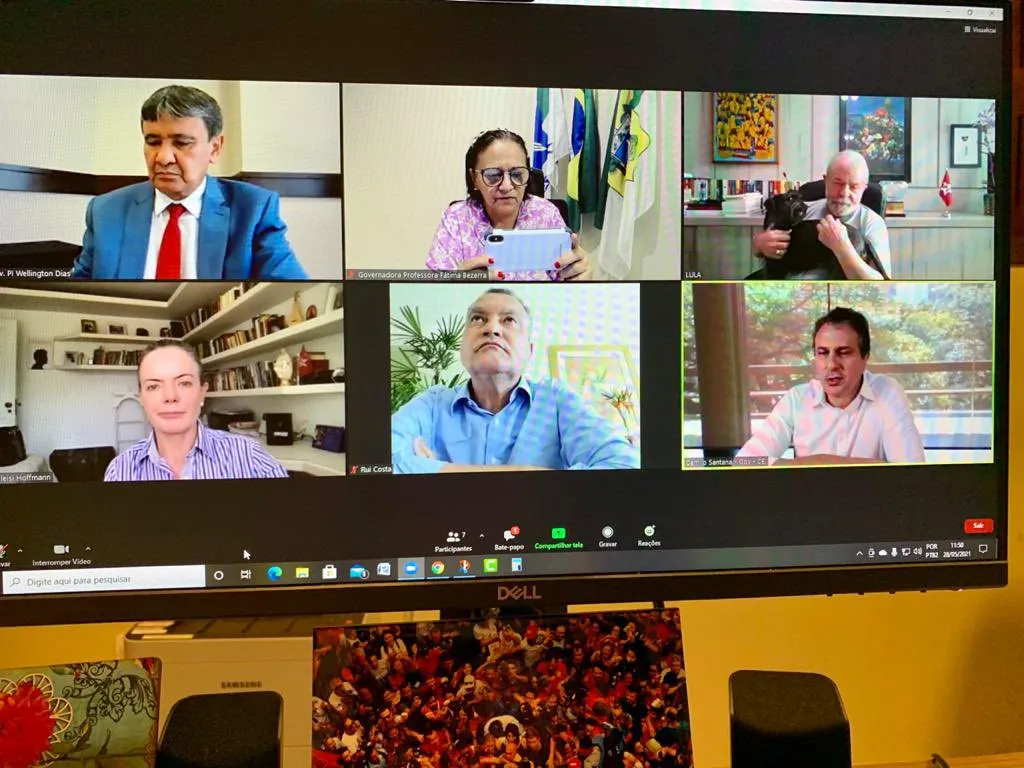 Na última segunda-feira (31), o ex-presidente Lula se reuniu com governadores petistas da região Nordeste