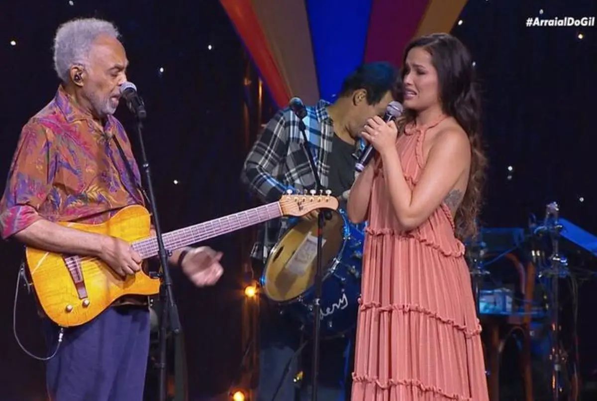 Imagem da notícia: Juliette e Gilberto Gil cantam juntos em live junina neste domingo (13); veja vídeo