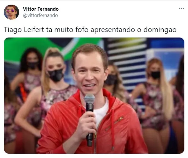 Nome de Tiago Leifert ficou entre os termos mais comentados no Twitter