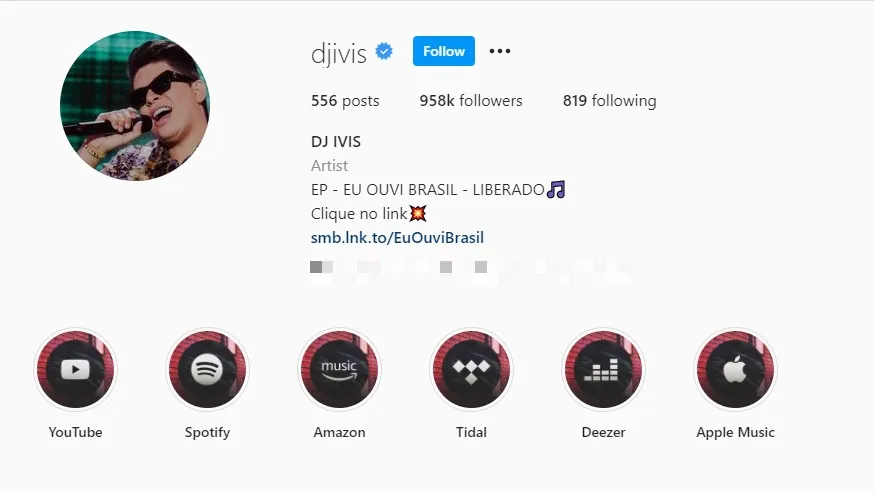 No domingo (11), dia que as agressões foram publicadas, DJ Ivis ganhou mais de 200 mil seguidores