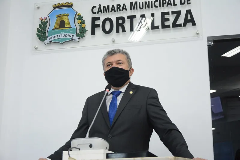 O presidente Antônio Henrique (PDT) foi o único que discursou na abertura dos trabalhos