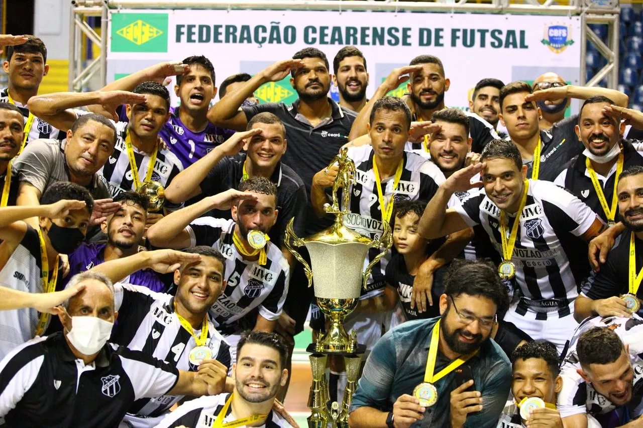 Em 2021, o Ceará se sagrou campeão da Copa do Estado