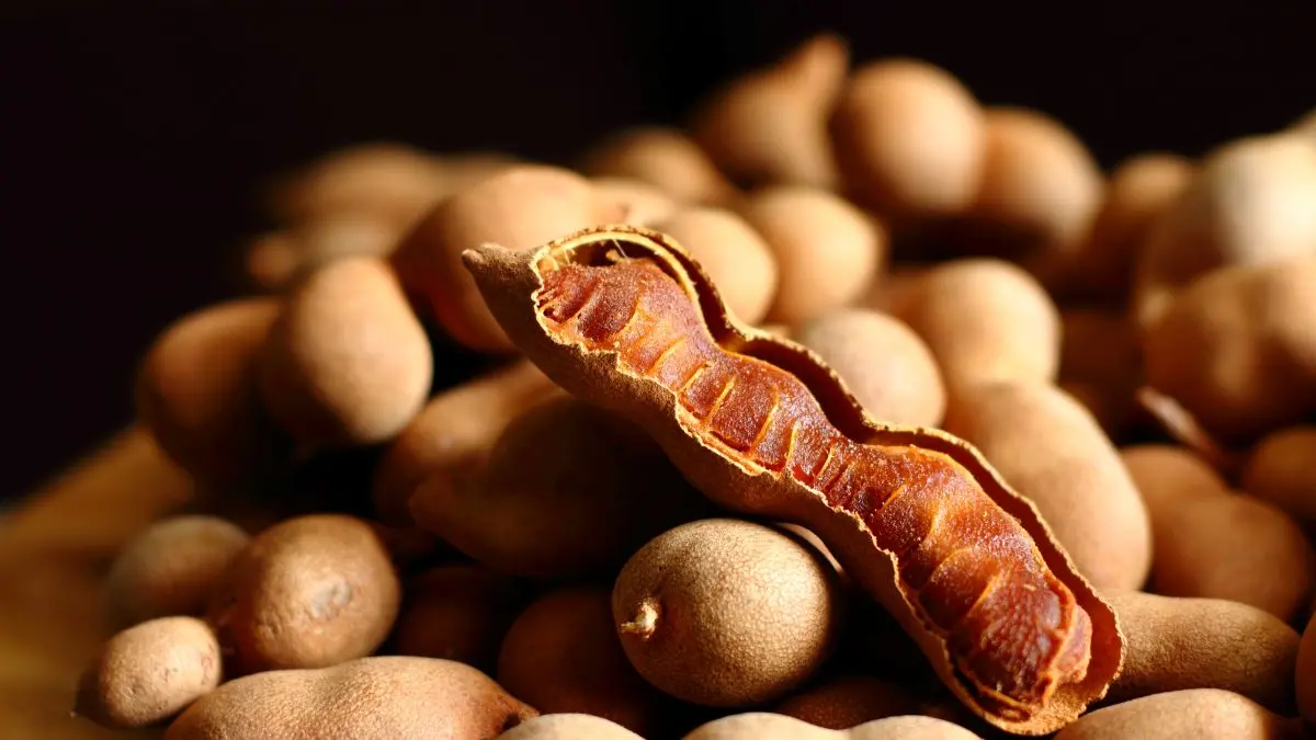 Tamarindos amontoados