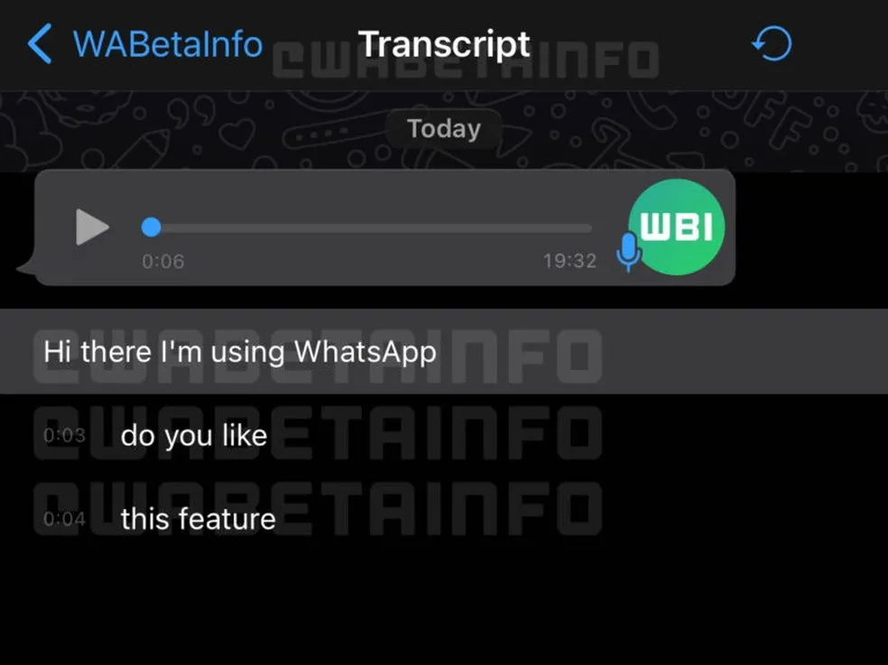 O recurso ficará disponível em uma seção à parte no aplicativo