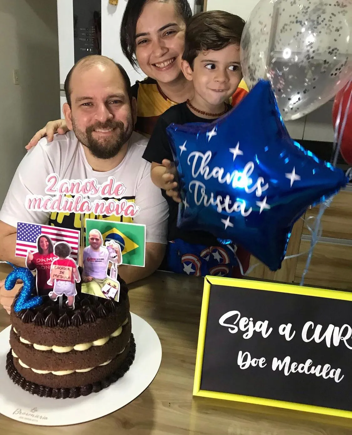 O executivo de vendas iniciou uma saga com sua esposa e seu filho à procura de doadores, entretanto ele ainda não imaginava que isso o faria encontrar um novo propósito solidário para a sua vida.