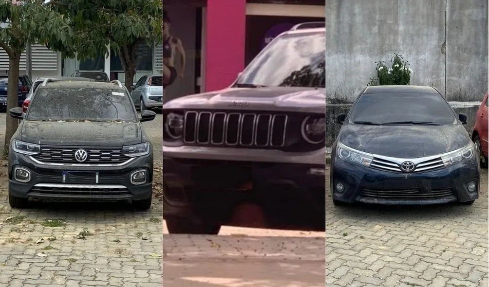 Carros de alto padrão estão entre os bens de 