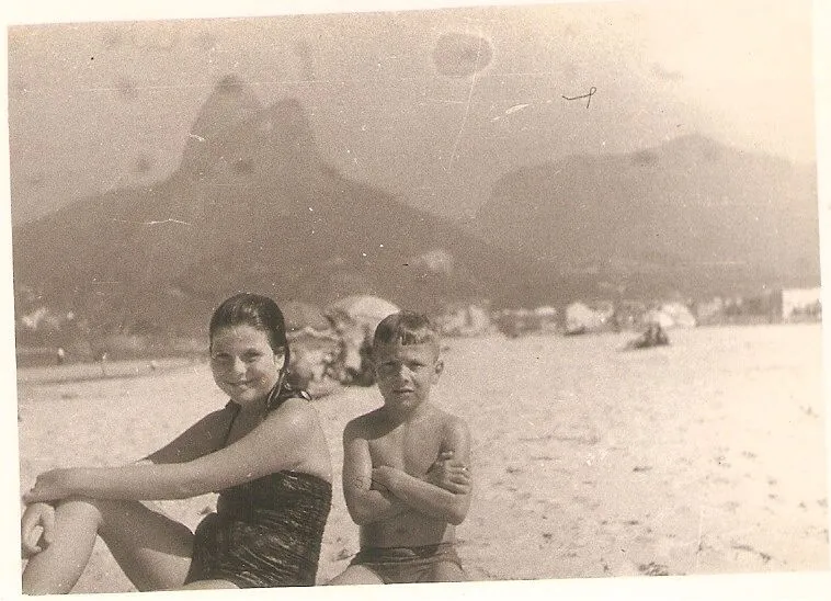 Fotos da infância do autor