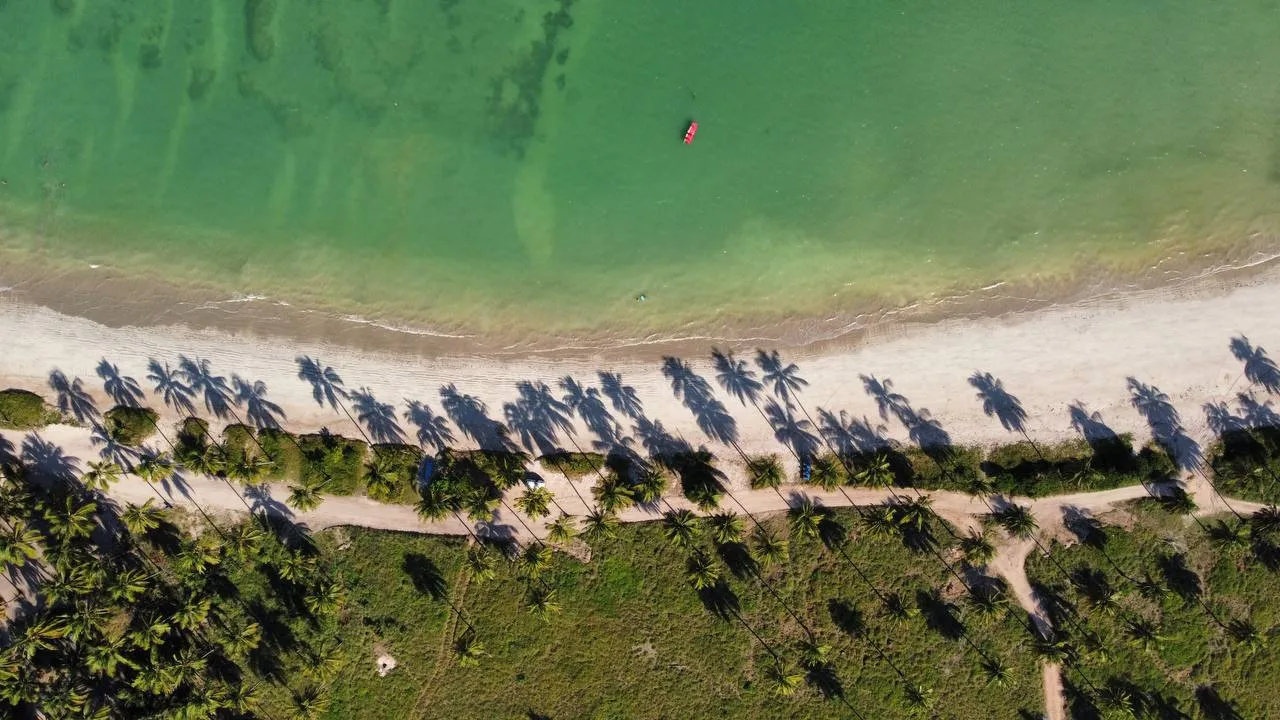 Cidade praia fica a cerca de 97 km de Maceió