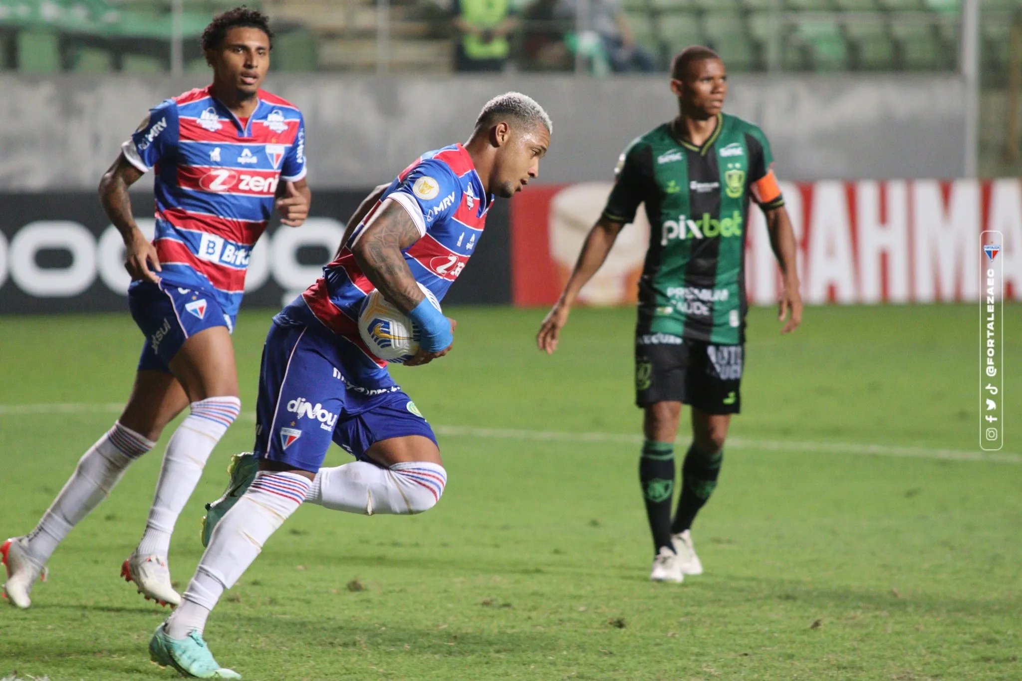 David marcou o gol do Fortaleza no jogo