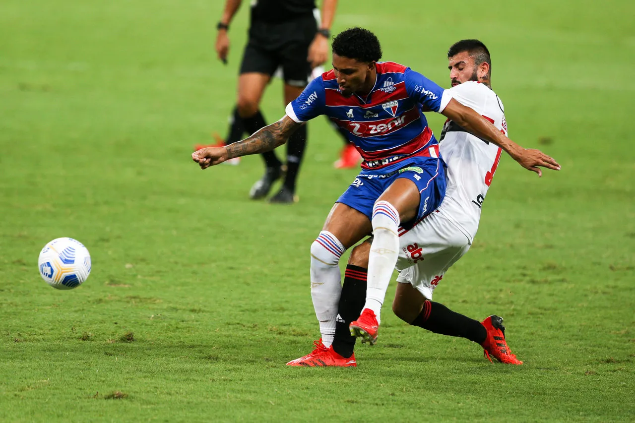 O Fortaleza eliminou o São Paulo nas quartas de final da Copa do Brasil de 2021