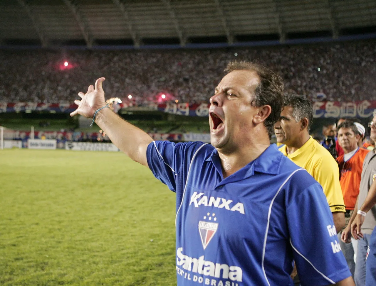 Heriberto da Cunha no título estadual pelo Fortaleza em 2008
