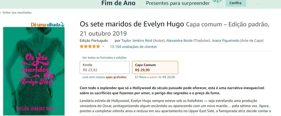 Livros são boa escolha para quem está em dúvida sobre o que dar de presente