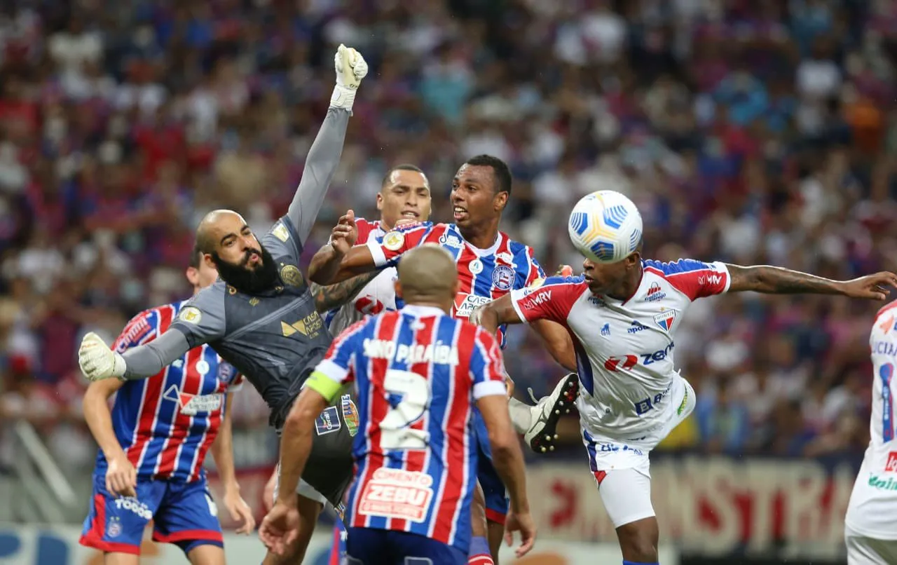 Fortaleza e Bahia se enfrentaram nesta quinta-feira (7) pela 38ª rodada da Série A do Campeonato Brasileiro