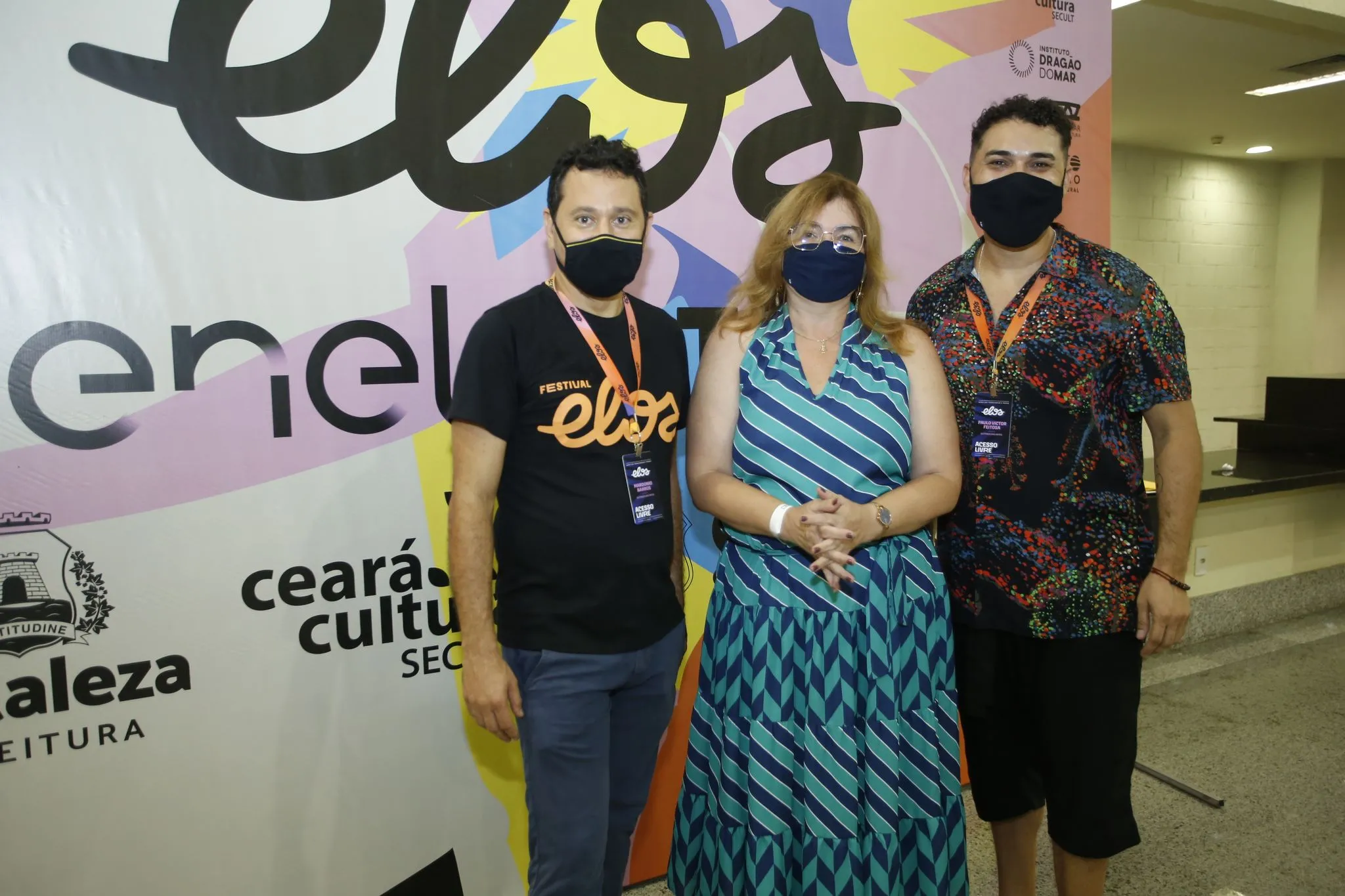 Mardônio Barros, Márcia Sandra Vieira e Paulo Feitosa