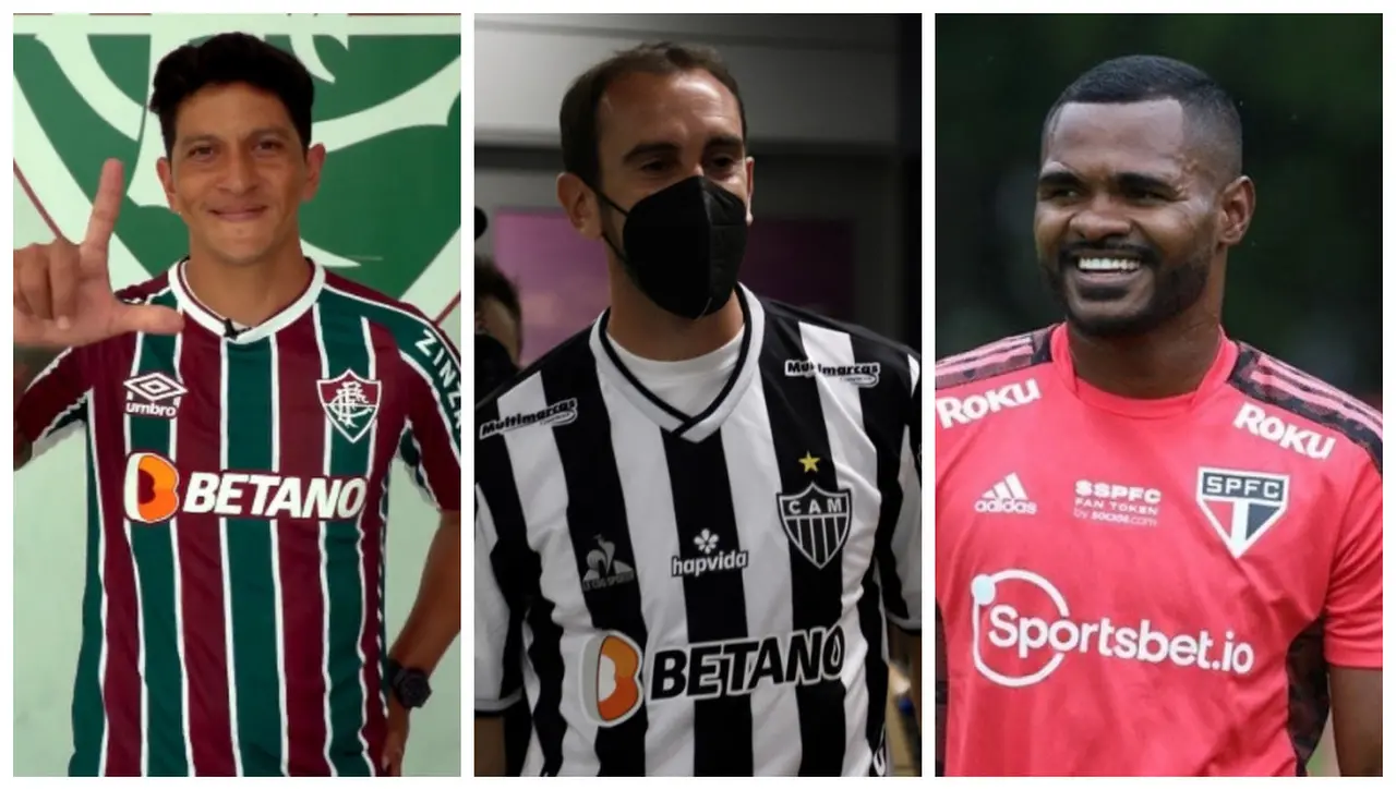 Imagem da notícia Confira as contratações anunciadas pelos clubes da Série A para 2022; veja atletas e contratos