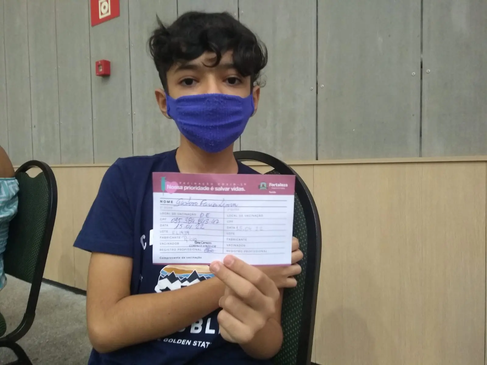 vacinação de crianças de 5 a 11 anos no Ceará