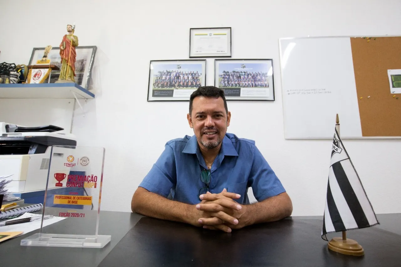 Sandro Queiroz é o gerente executivo da Cidade Vozão, função que ocupa desde 2019
