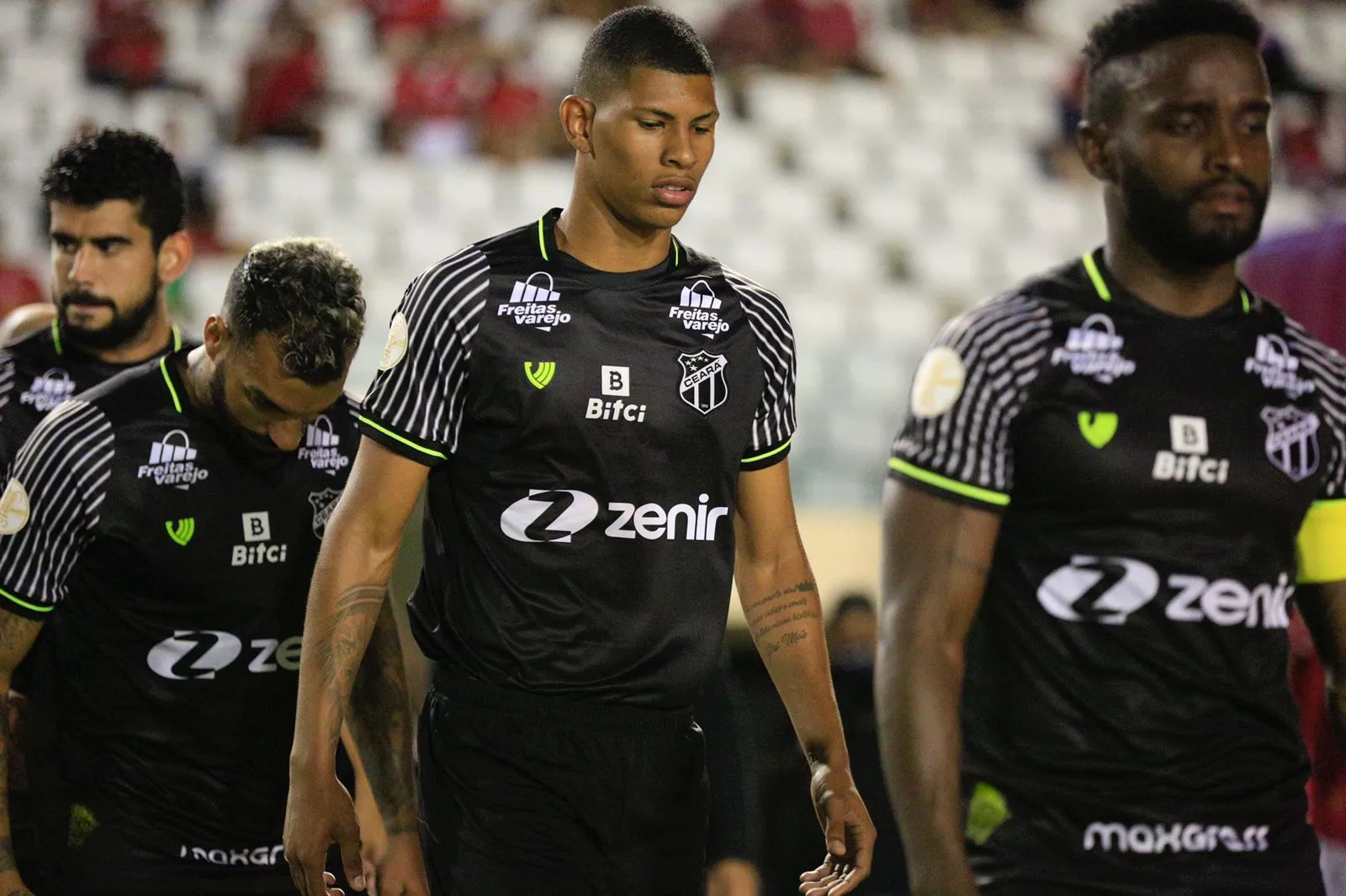 Marcos Victor foi titular no primeiro jogo do Ceará na temporada de 2022