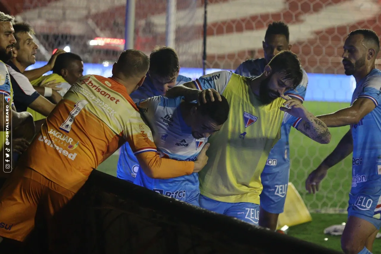 O Fortaleza ficou atrás nos dois últimos jogos e conseguiu o empate