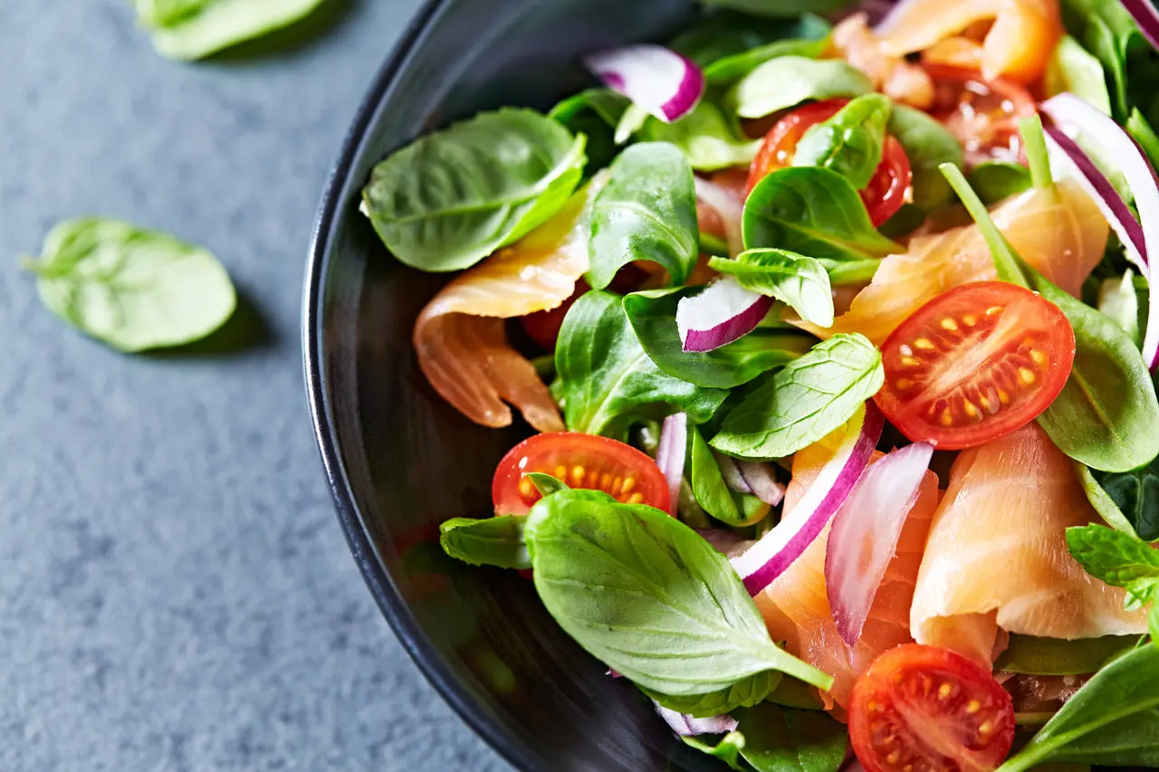 Prato de salada