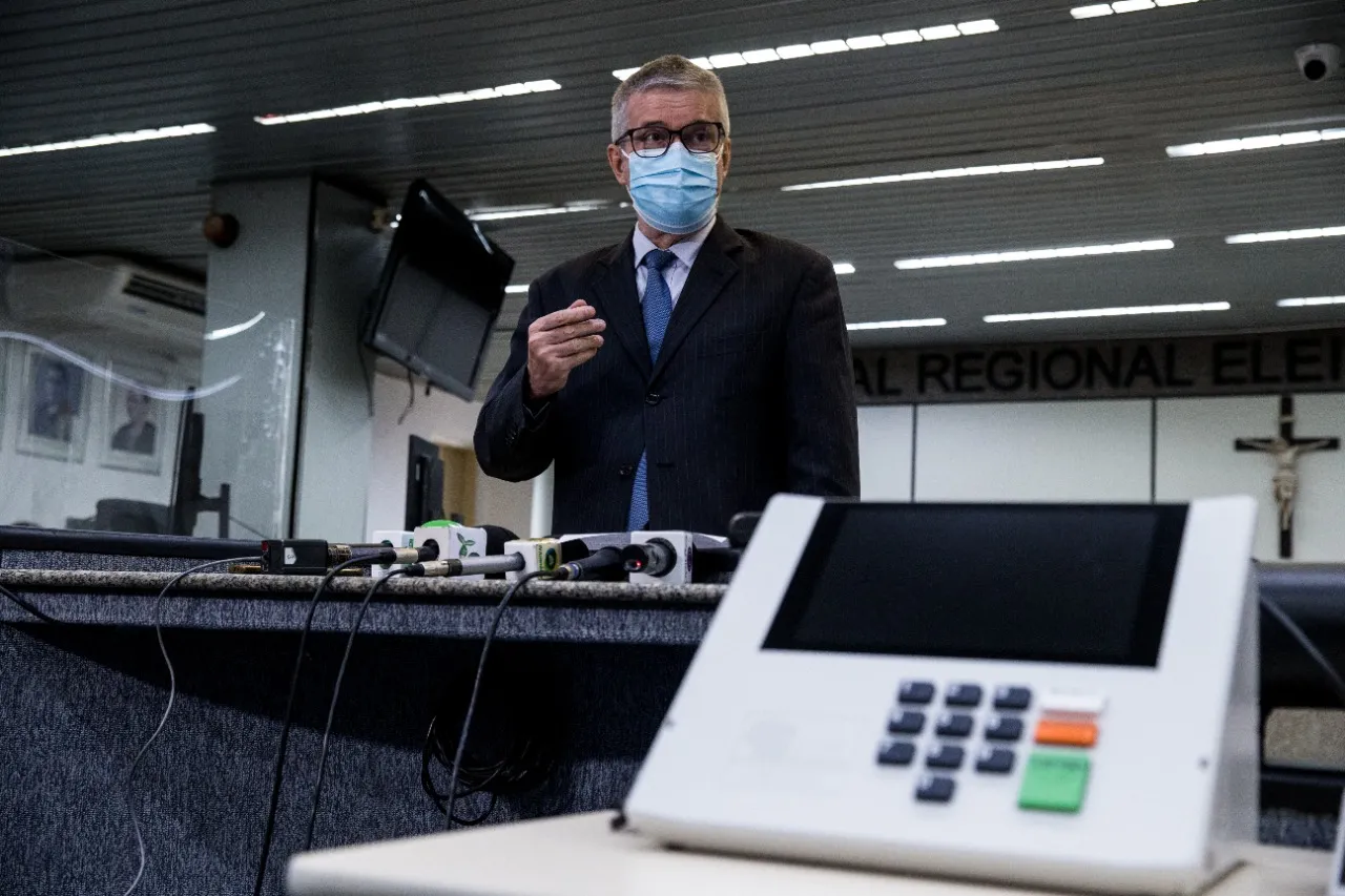 Desembargador Inácio Cortez, presidente do TRE-CE, reiterou a segurança do processo eleitoral