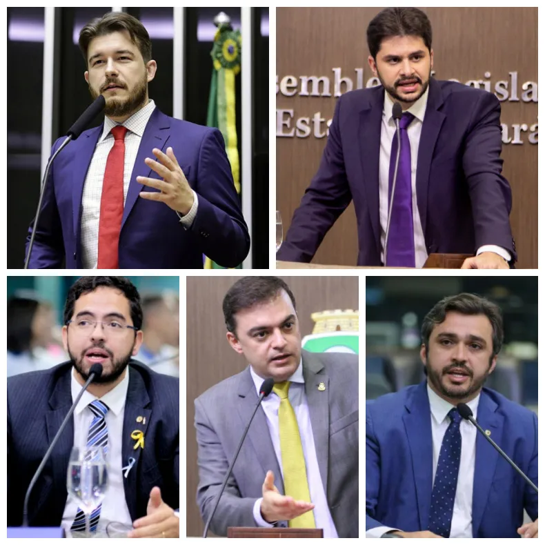 Deputados com força na região do Cariri que estão no primeiro mandato: Pedro Bezerra, federal; Guilherme Landim, Davi de Raimundão, Fernando Santana e Nelinho Freitas, estaduais