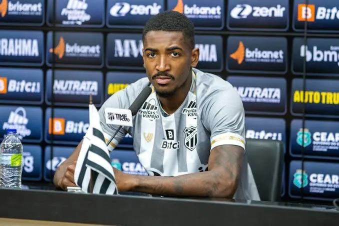 Gabriel Santos deixou o Ceará após nove partidas pelo clube e nenhum gol