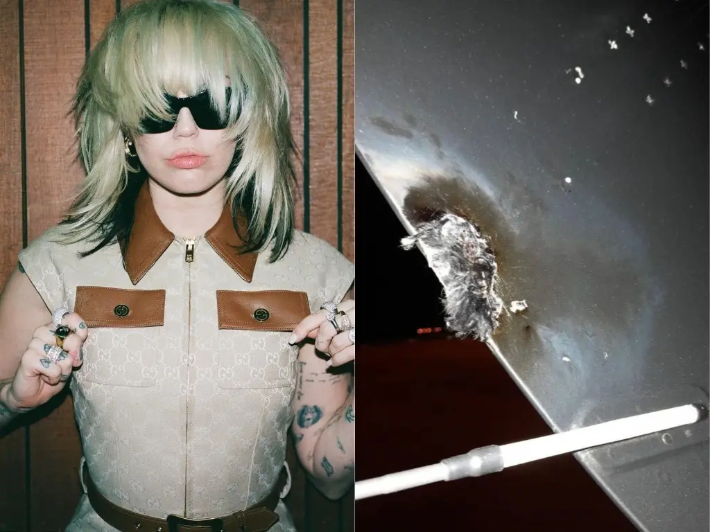 Imagem da notícia: Avião em que Miley Cyrus viajava para o Paraguai é atingido por raio e faz pouso de emergência 