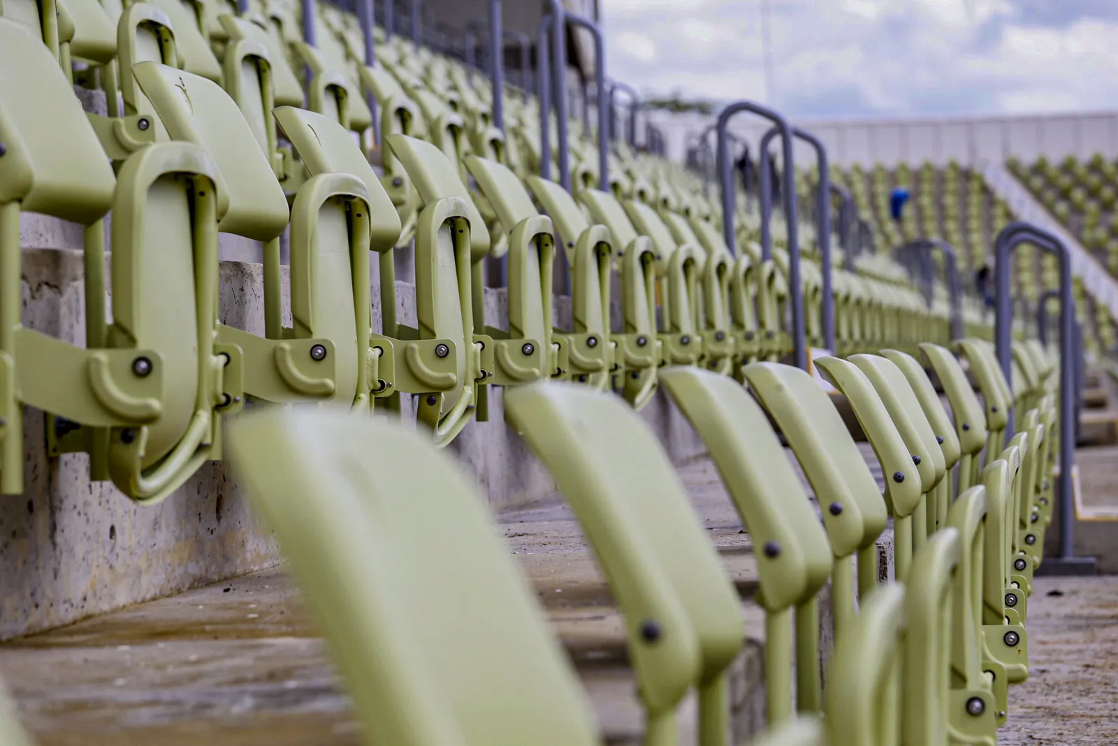 A capacidade total da Arena Romeirão é de 17 mil espectadores