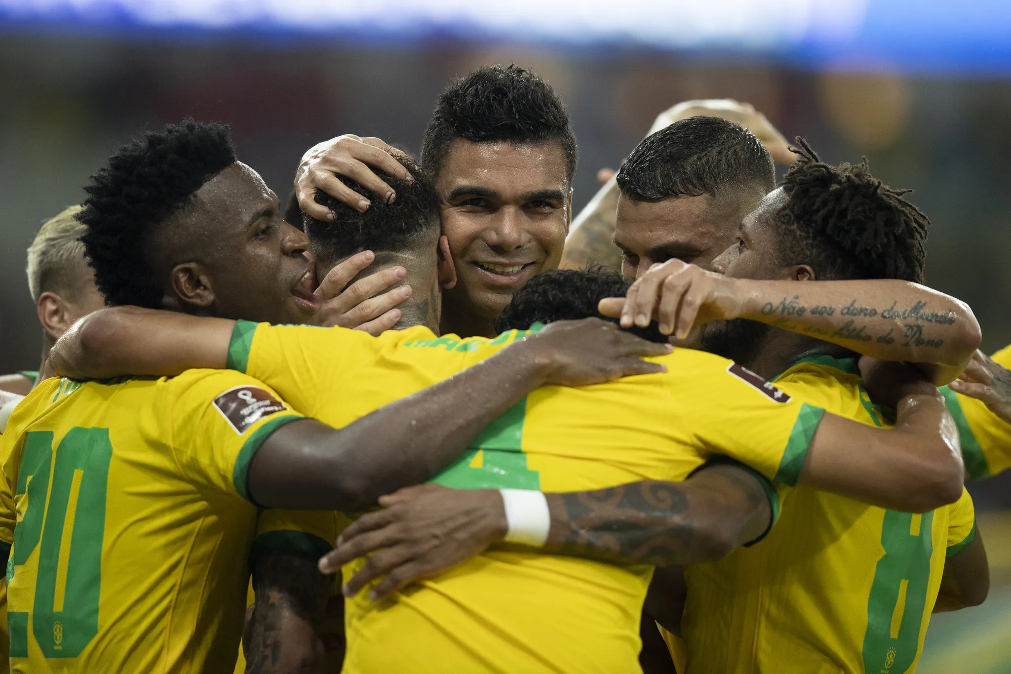 Jogadores da Seleção Brasileira