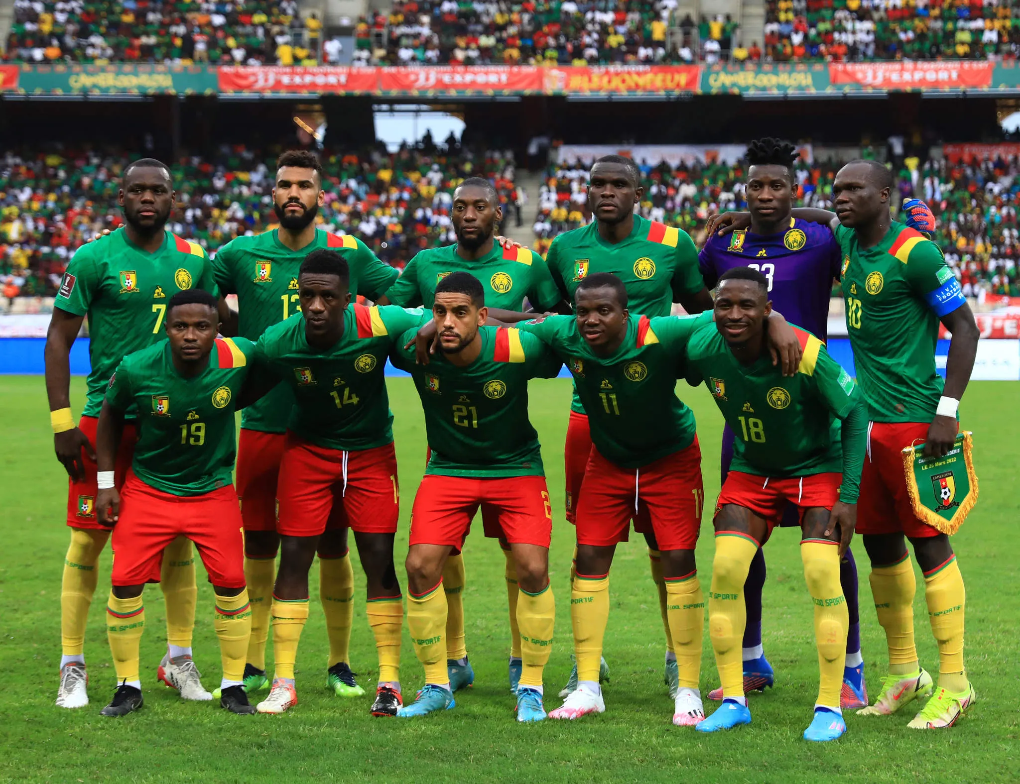 Seleção de Camarões enfrentará o Brasil pela 3ª vez em Copa do Mundo