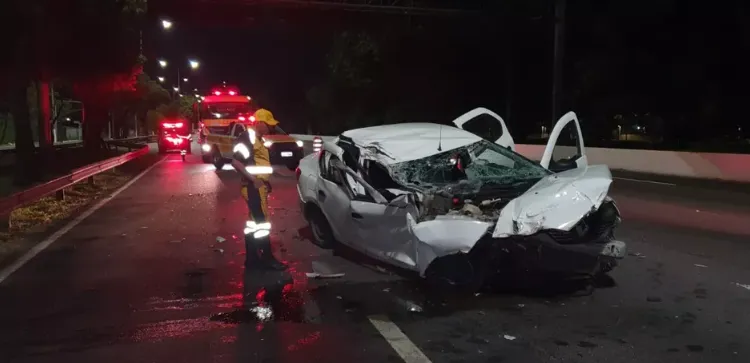 Acidente ocorreu na Marginal Pinheiros