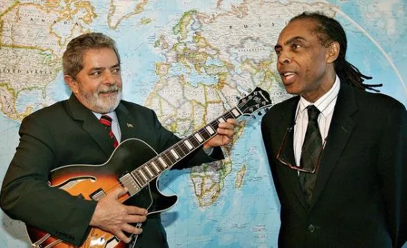 Gilberto Gil foi ministro de Cultura do governo do ex-presidente Lula (PT)