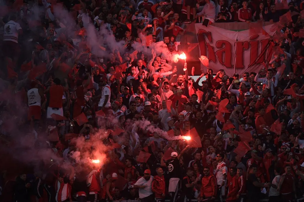 O estádio do River Plate tem capacidade para 72.054 espectadores