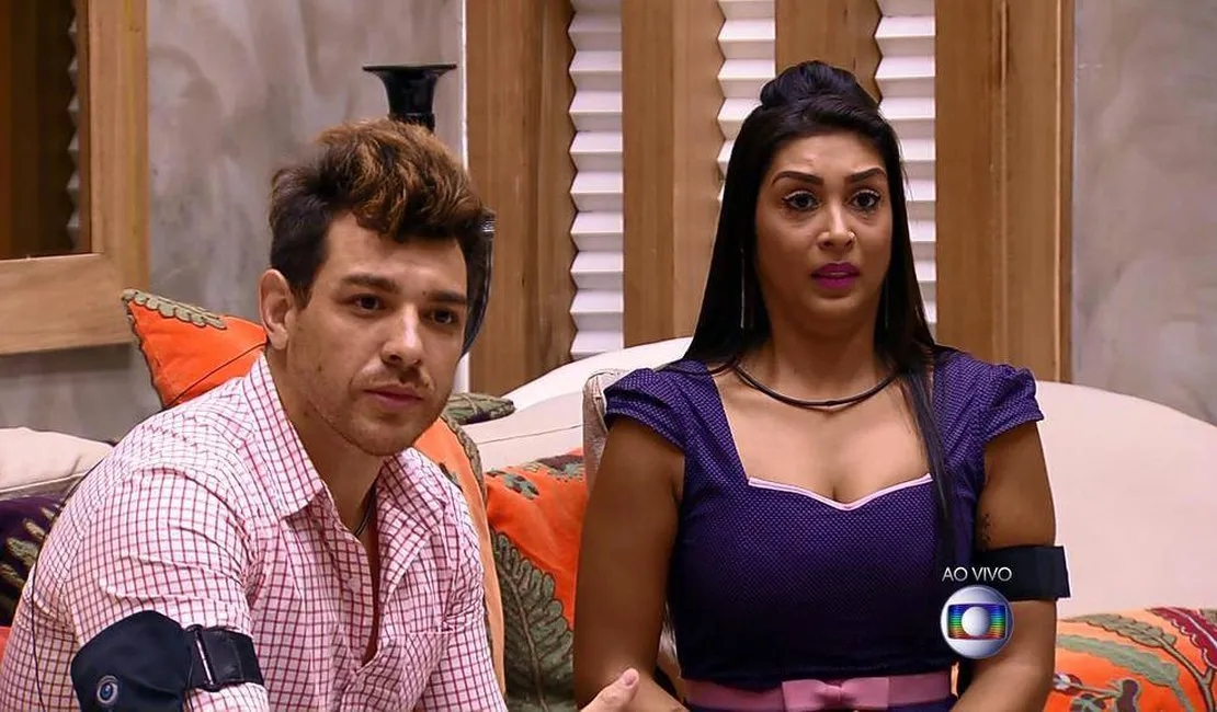Cézar e Amanda formaram a final do BBB 15