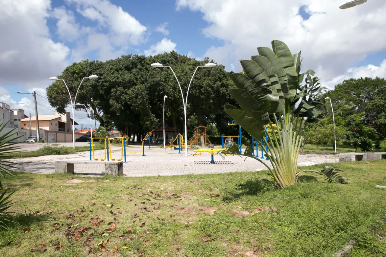O Parque Urbano da Longevidade. no bairro Luciano Cavalcante, é fruto da Operação Urbana Consorciada Sítio Tunga
