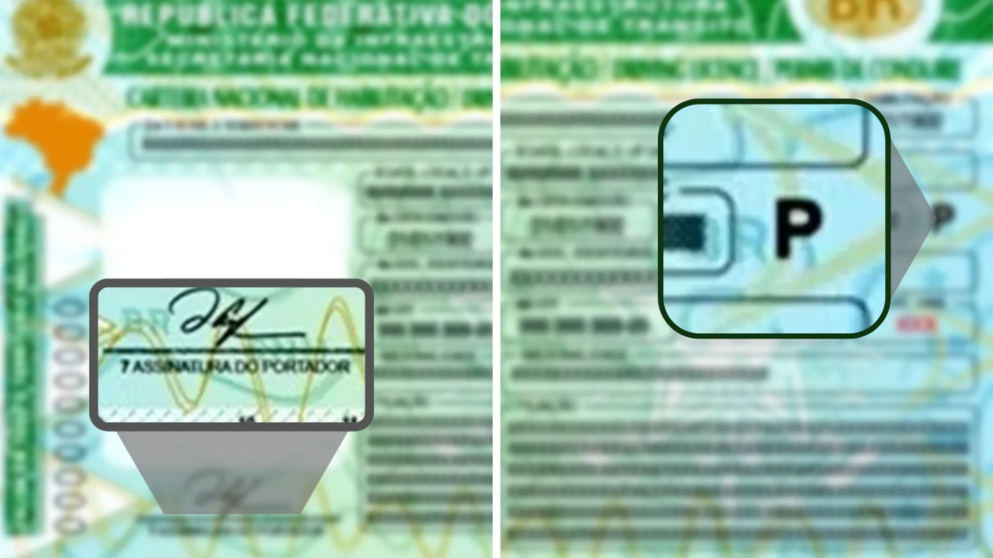 Local da assinatura muda no novo modelo
