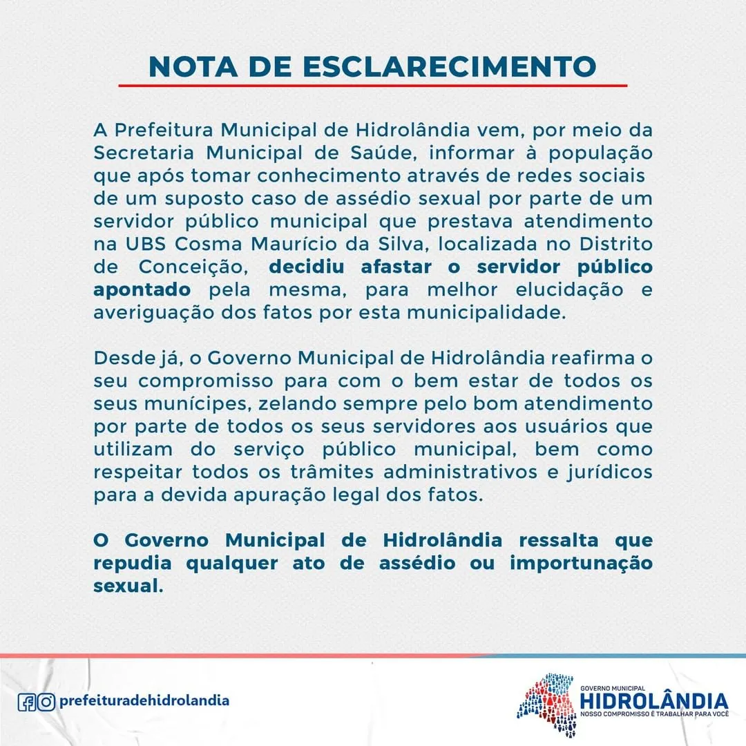 O médico foi afastado após o conhecimento das denúncias