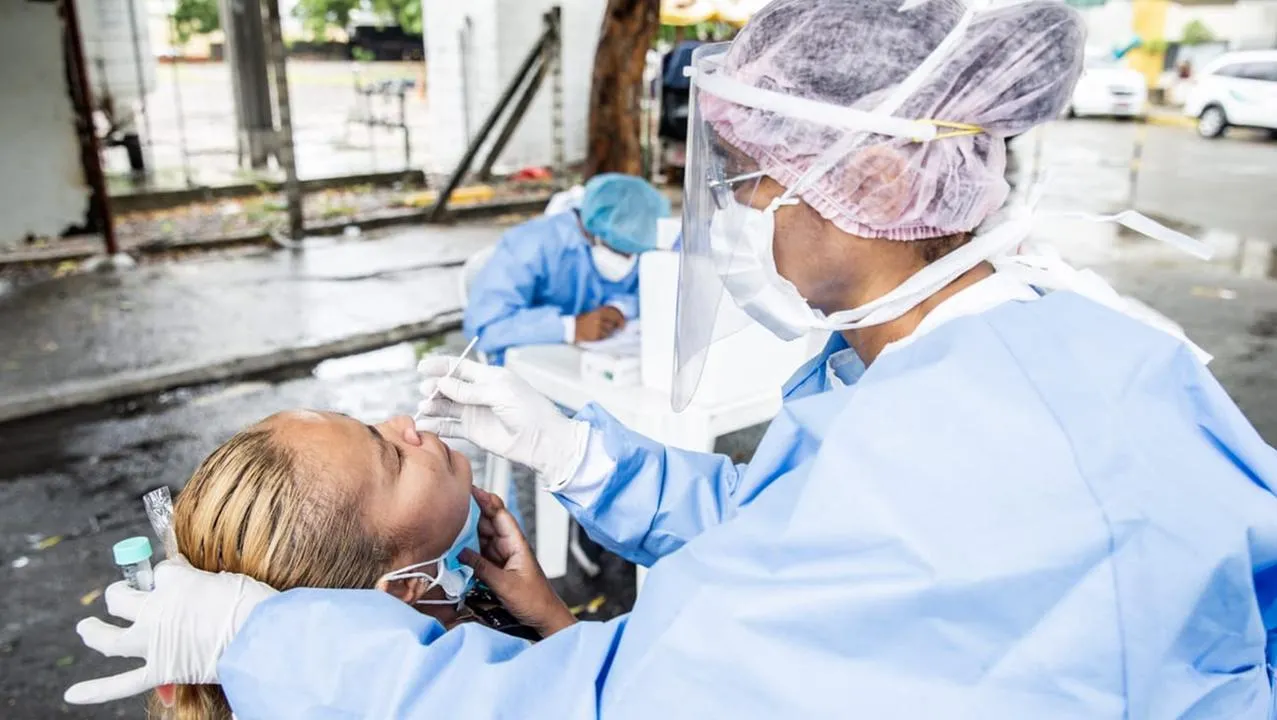 Nos registros constam que em maio, até o dia 19, foram realizados 9,4 mil testes de Covid no Ceará